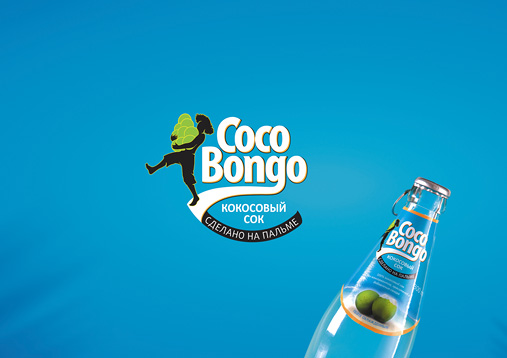 Фирменный стиль кокосового сока Coco Bongo