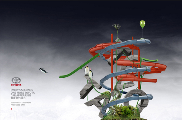 BrandStudio: Увлекательная имиджевая заставка для Toyota