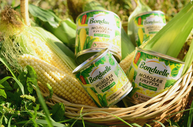 Свое мнение: Разработка нового бренда и упаковки для продукта Bonduelle «Молодая кукуруза»